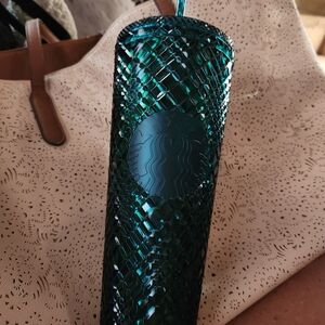 Starbucks Emerald Textured Tumbler